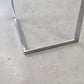 VINTAGE TISCH Mid Century Esstisch Schreibtisch Chrom Glas Z-Leg 70s Modern