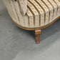 NIERENSOFA MID-CENTURY Vintage 50er Cocktailsofa Couch 2-Sitzer Samt Velvet Grün