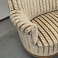 NIERENSOFA MID-CENTURY Vintage 50er Cocktailsofa Couch 2-Sitzer Samt Velvet Grün