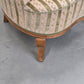 VINTAGE SESSEL Cocktailsessel Samt Streifen Clubsessel Mid Century 50s