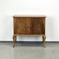 VINTAGE KOMMODE Art Déco Schrank Sideboard Nussbaum Holz Board TV