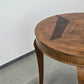 ART DECO Esstisch Nussbaum rund Tisch antik Vintage 30er Holztisch