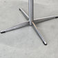 BISTROTISCH VINTAGE Runder Tisch Bistro Gastro Chrom Design 70 cm