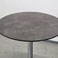 BISTROTISCH VINTAGE Runder Tisch Bistro Gastro Chrom Design 70 cm