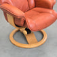 EKORNES STRESSLESS Sessel Leder Cognac Relaxsessel Sesseln