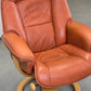 EKORNES STRESSLESS Sessel Leder Cognac Relaxsessel Sesseln