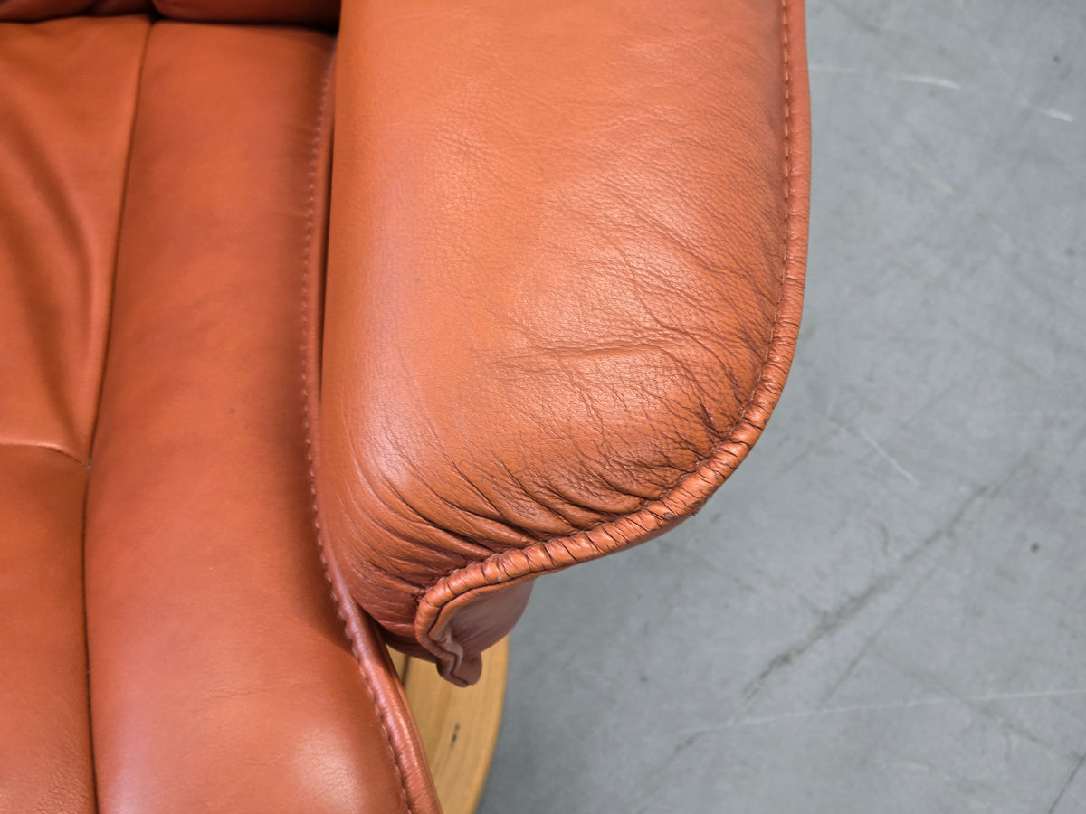 EKORNES STRESSLESS Sessel Leder Cognac Relaxsessel Sesseln