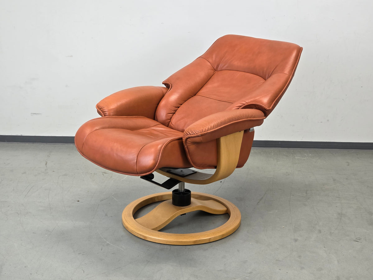 EKORNES STRESSLESS Sessel Leder Cognac Relaxsessel Sesseln