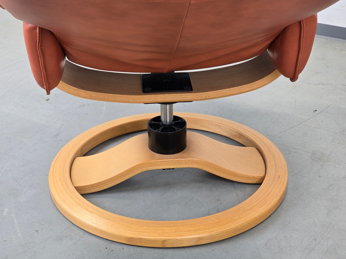 EKORNES STRESSLESS Sessel Leder Cognac Relaxsessel Sesseln