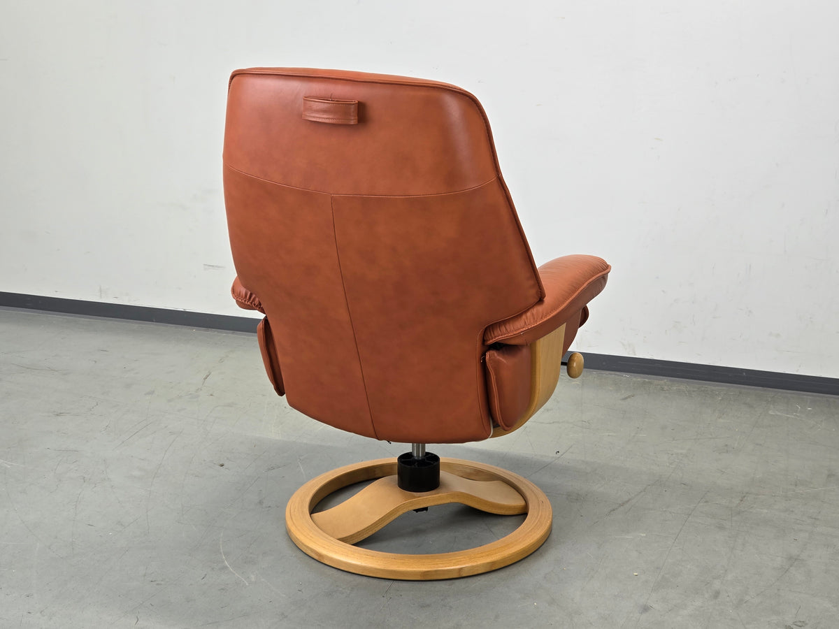 EKORNES STRESSLESS Sessel Leder Cognac Relaxsessel Sesseln