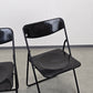 IKEA VINTAGE Klappstuhl 70s Mid Century Stuhl Schwarz Postmodern Ted Bauhaus