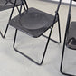 IKEA VINTAGE Klappstuhl 70s Mid Century Stuhl Schwarz Postmodern Ted Bauhaus