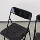 IKEA VINTAGE Klappstuhl 70s Mid Century Stuhl Schwarz Postmodern Ted Bauhaus