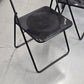 IKEA VINTAGE Klappstuhl 70s Mid Century Stuhl Schwarz Postmodern Ted Bauhaus