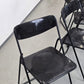 IKEA VINTAGE Klappstuhl 70s Mid Century Stuhl Schwarz Postmodern Ted Bauhaus
