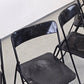 IKEA VINTAGE Klappstuhl 70s Mid Century Stuhl Schwarz Postmodern Ted Bauhaus