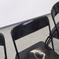 IKEA VINTAGE Klappstuhl 70s Mid Century Stuhl Schwarz Postmodern Ted Bauhaus