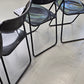 IKEA VINTAGE Klappstuhl 70s Mid Century Stuhl Schwarz Postmodern Ted Bauhaus
