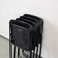 IKEA VINTAGE Klappstuhl 70s Mid Century Stuhl Schwarz Postmodern Ted Bauhaus