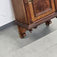 HÄNGESCHRANK ANTIK Gründerzeit Nussbaum Wandvitrine Wandschrank Schrank