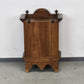 HÄNGESCHRANK ANTIK Gründerzeit Nussbaum Wandvitrine Wandschrank Schrank