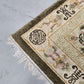 CHINESISCHER TEPPICH Peking Handgeknüpft Wolle Grün Vintage Pastell 190x122