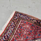 PERSER TEPPICH Abadeh Handgeknüpft Orientteppich Wolle Vintage Antik Rot Blau