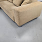VINTAGE ECKSOFA sofa Couch Wohnlandschaft Beige Beige Sand Polster