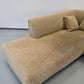VINTAGE ECKSOFA sofa Couch Wohnlandschaft Beige Beige Sand Polster