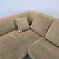 VINTAGE ECKSOFA sofa Couch Wohnlandschaft Beige Beige Sand Polster