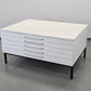 PLANSCHRANK ZEICHNUNGSSCHRANK Mid Century Architektenschrank A0 A1 Vintage