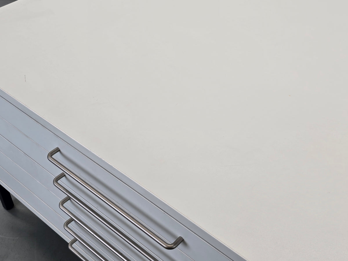 PLANSCHRANK ZEICHNUNGSSCHRANK Mid Century Architektenschrank A0 A1 Vintage