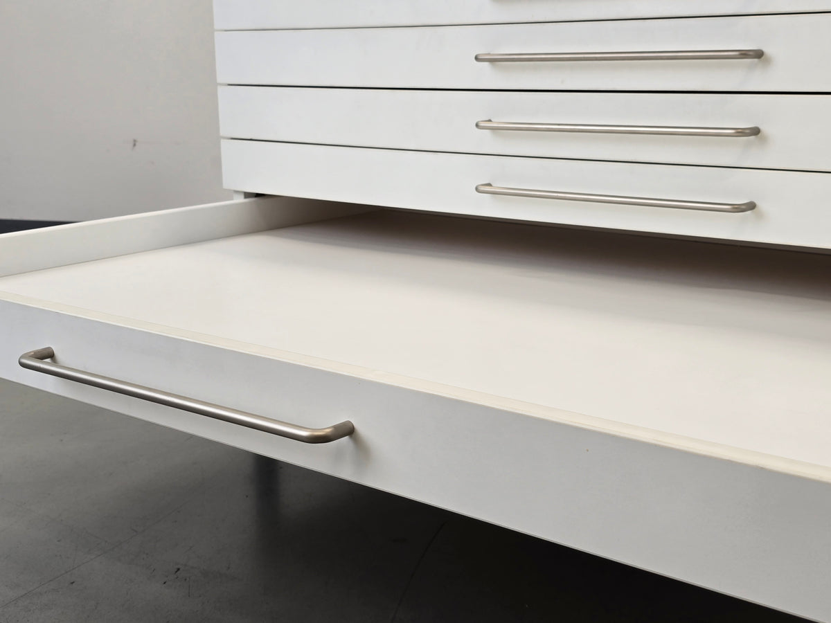 PLANSCHRANK ZEICHNUNGSSCHRANK Mid Century Architektenschrank A0 A1 Vintage
