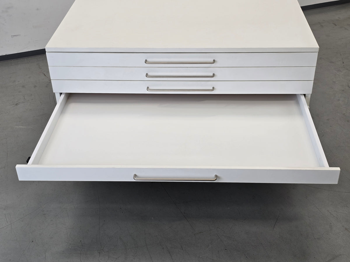 PLANSCHRANK ZEICHNUNGSSCHRANK Mid Century Architektenschrank A0 A1 Vintage
