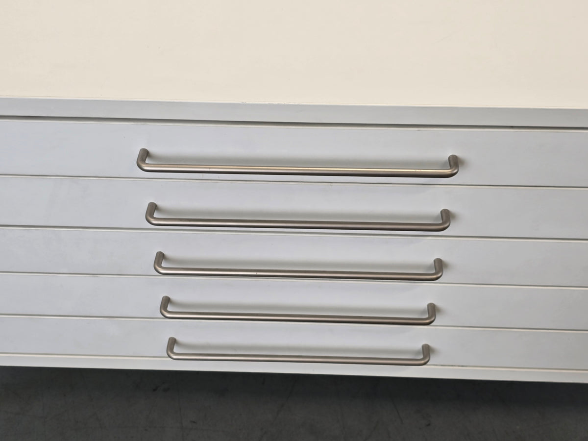 PLANSCHRANK ZEICHNUNGSSCHRANK Mid Century Architektenschrank A0 A1 Vintage