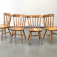 SPROSSENSTUHL KIEFER massiv Stuhl Vintage Skandi Mid Century 70s