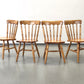 SPROSSENSTUHL KIEFER massiv Stuhl Vintage Skandi Mid Century 70s