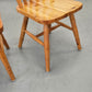 SPROSSENSTUHL KIEFER massiv Stuhl Vintage Skandi Mid Century 70s