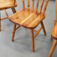 SPROSSENSTUHL KIEFER massiv Stuhl Vintage Skandi Mid Century 70s
