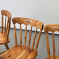 SPROSSENSTUHL KIEFER massiv Stuhl Vintage Skandi Mid Century 70s