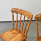 SPROSSENSTUHL KIEFER massiv Stuhl Vintage Skandi Mid Century 70s