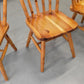 SPROSSENSTUHL KIEFER massiv Stuhl Vintage Skandi Mid Century 70s