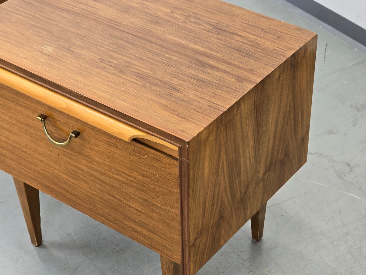 MID CENTURY Nachttisch Nachttisch 60s Vintage 60er Beistelltisch