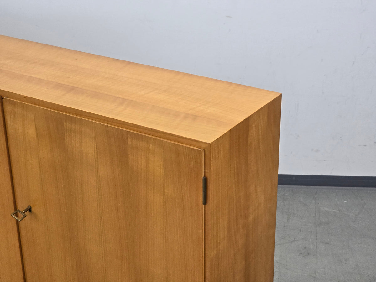 MID CENTURY SIDEBOARD Anrichte Kommode Kirschbaum GE-EL Vintage