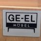 MID CENTURY SIDEBOARD Anrichte Kommode Kirschbaum GE-EL Vintage