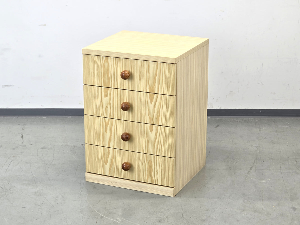 KIEFER KOMMODE Nachtschrank Beistelltisch Schubladenschrank Vintage Mid Century