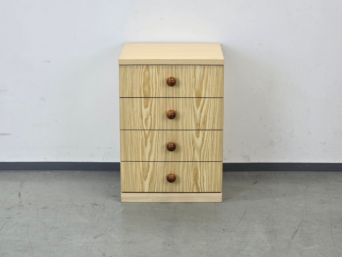KIEFER KOMMODE Nachtschrank Beistelltisch Schubladenschrank Vintage Mid Century