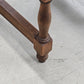 HOCKER BEISTELLTISCH Vintage Brutalist Holz Rustikal Massiv