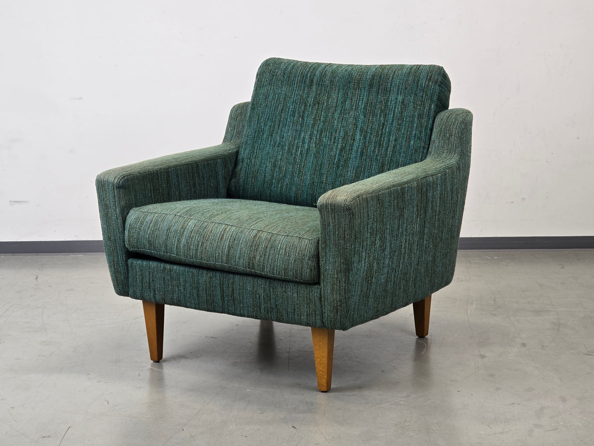 MID CENTURY SESSEL Vintage Stuhl grün Tv Lounge Cocktail 1960er