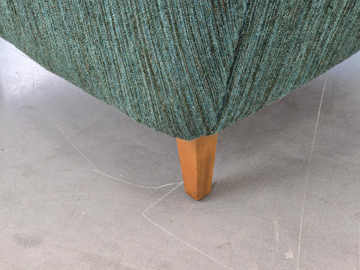 MID CENTURY SESSEL Vintage Stuhl grün Tv Lounge Cocktail 1960er